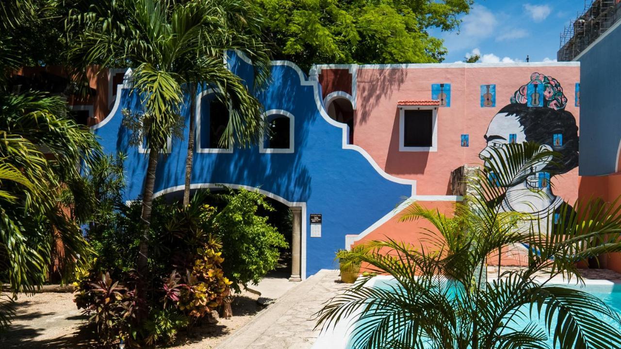 פלאייה דל כרמן Hotel Casa De Las Flores מראה חיצוני תמונה